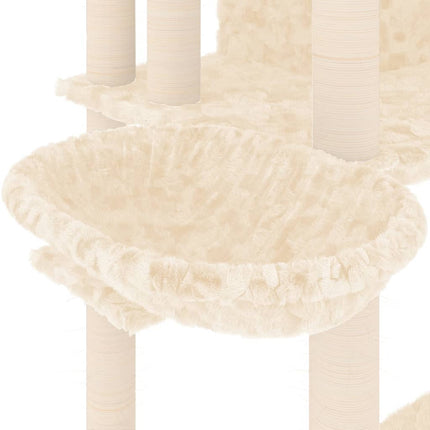 Arbre À Chat Avec Griffoirs En Sisal 191 Cm