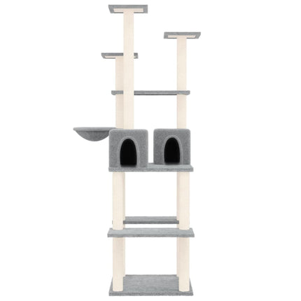 Arbre À Chat Avec Griffoirs En Sisal 167 Cm