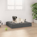 Lit Pour Chien 61,5X49X9 Cm Bois De Pin Solide