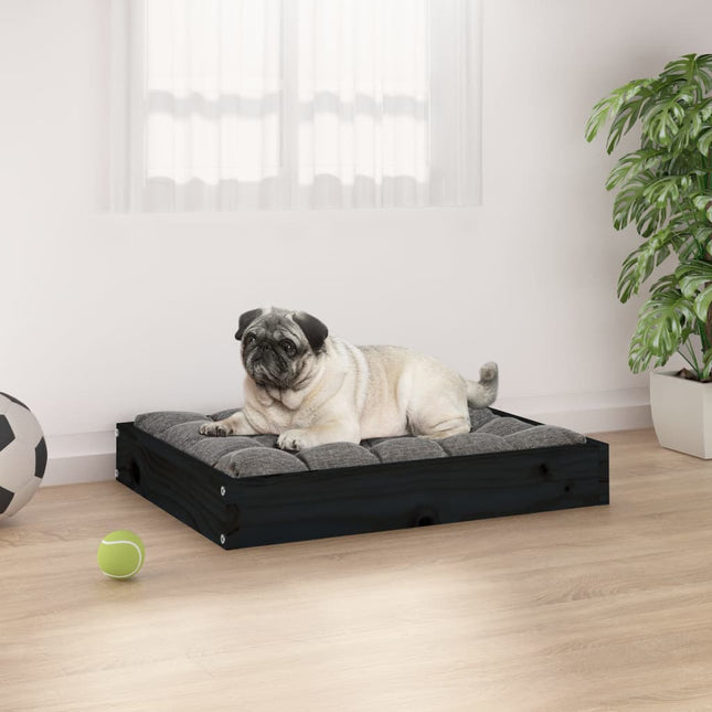 Lit Pour Chien 61,5X49X9 Cm Bois De Pin Solide