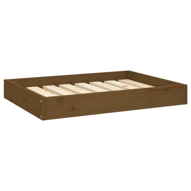 Lit Pour Chien 71,5X54X9 Cm Bois De Pin Solide