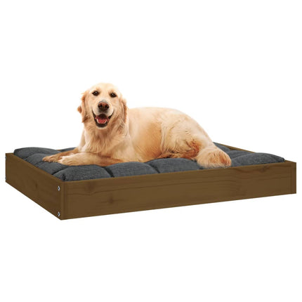 Lit Pour Chien 71,5X54X9 Cm Bois De Pin Solide