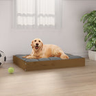 Lit Pour Chien 71,5X54X9 Cm Bois De Pin Solide
