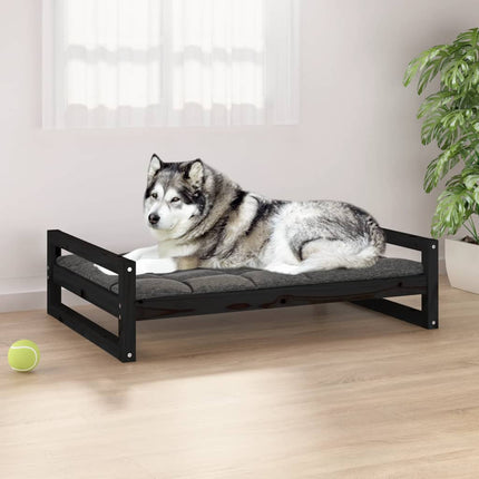Lit Pour Chien 65,5X50,5X28 Cm Bois De Pin Solide