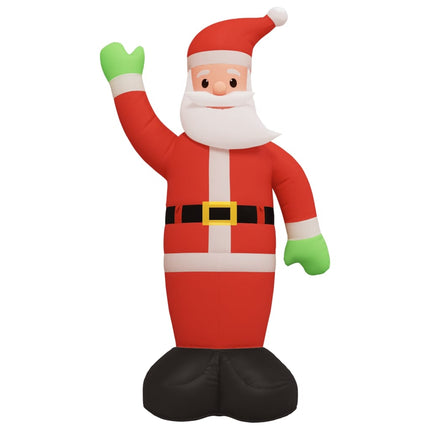 Père Noël Gonflable Avec Led