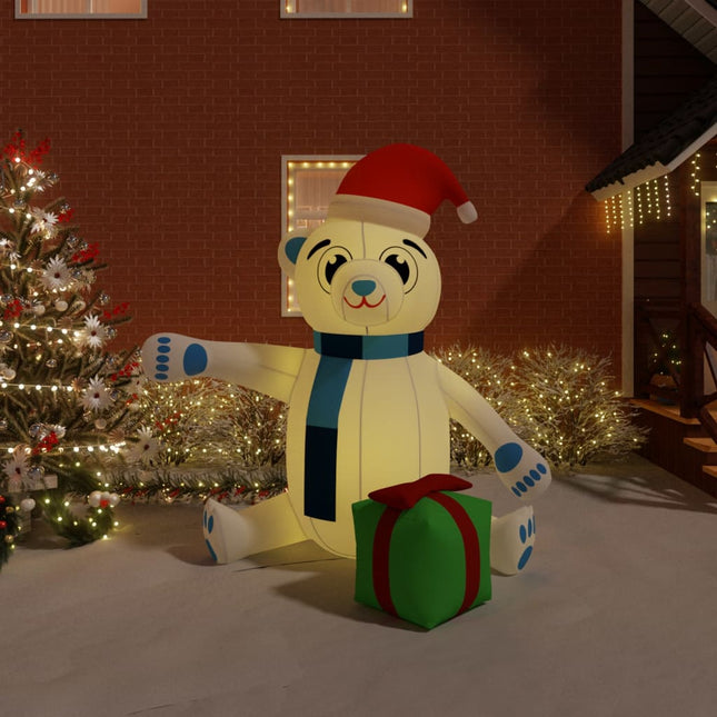 Renne Gonflable De Noël Avec Led
