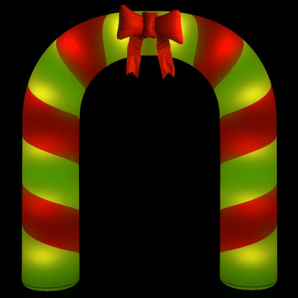 Porte Voûtée Gonflable De Noël Avec Led 270 Cm
