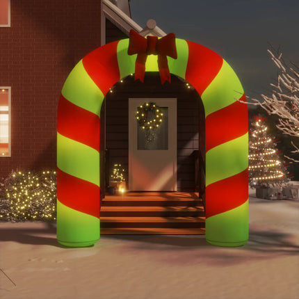Porte Voûtée Gonflable De Noël Avec Led 270 Cm