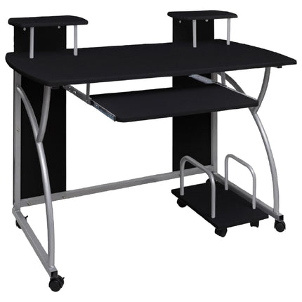 Bureau D'ordinateur Avec Plateau À Clavier Coulissant