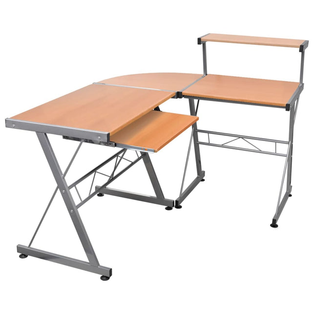 Bureau D'ordinateur Avec Plateau À Clavier Forme De L