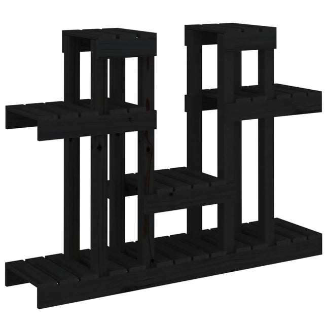 Support À Plantes 104,5X25X77,5 Cm Bois Massif De Pin
