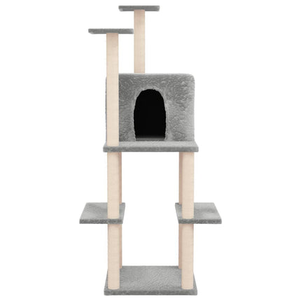 Arbre À Chat Avec Griffoirs En Sisal 144,5 Cm