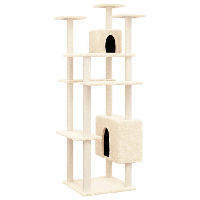 Arbre À Chat Avec Griffoirs En Sisal 162 Cm