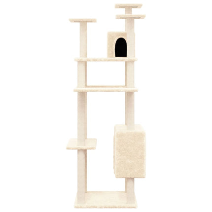 Arbre À Chat Avec Griffoirs En Sisal 162 Cm