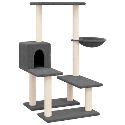 Arbre À Chat Avec Griffoirs En Sisal 94,5 Cm