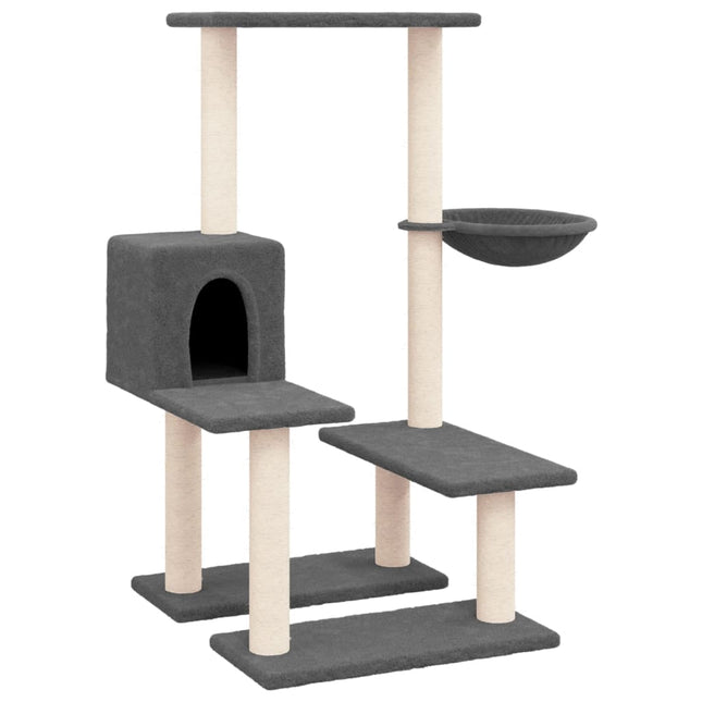 Arbre À Chat Avec Griffoirs En Sisal 94,5 Cm