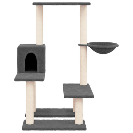 Arbre À Chat Avec Griffoirs En Sisal 94,5 Cm