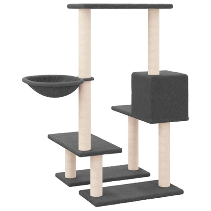 Arbre À Chat Avec Griffoirs En Sisal 94,5 Cm