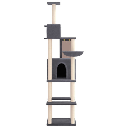 Arbre À Chat Avec Griffoirs En Sisal 201 Cm