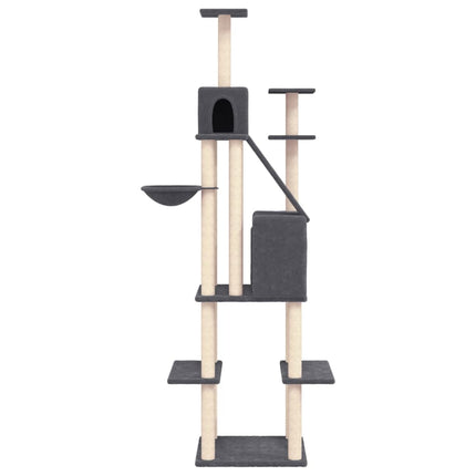 Arbre À Chat Avec Griffoirs En Sisal 201 Cm