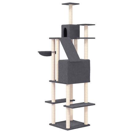 Arbre À Chat Avec Griffoirs En Sisal 201 Cm