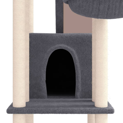 Arbre À Chat Avec Griffoirs En Sisal 201 Cm