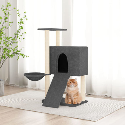 Arbre À Chat Avec Griffoirs En Sisal 96 Cm