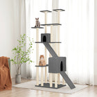 Arbre À Chat Avec Griffoirs En Sisal 190 Cm