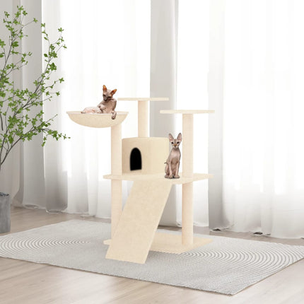 Arbre À Chat Avec Griffoirs En Sisal 83 Cm