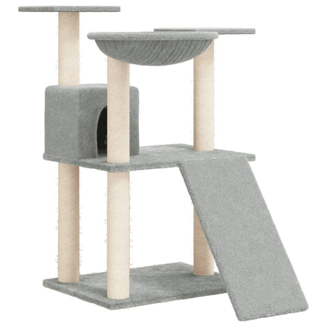 Arbre À Chat Avec Griffoirs En Sisal 83 Cm