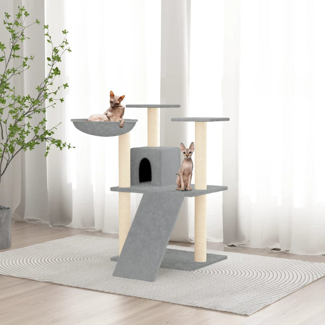 Arbre À Chat Avec Griffoirs En Sisal 83 Cm