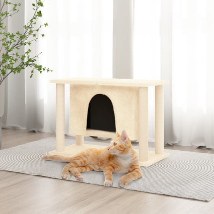 Arbre À Chat Avec Griffoirs En Sisal 50 Cm