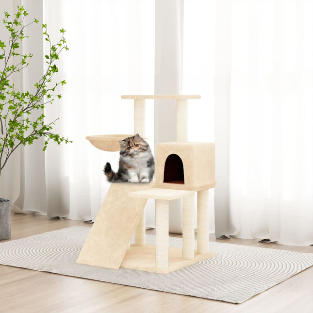Arbre À Chat Avec Griffoirs En Sisal 82 Cm