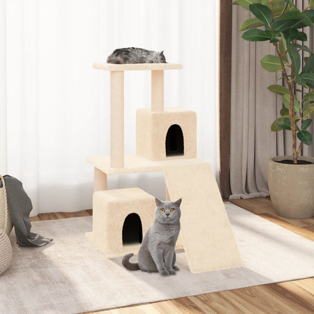 Arbre À Chat Avec Griffoirs En Sisal 82 Cm