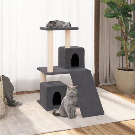 Arbre À Chat Avec Griffoirs En Sisal 82 Cm