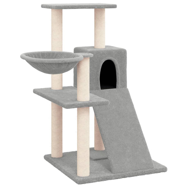 Arbre À Chat Avec Griffoirs En Sisal 82 Cm