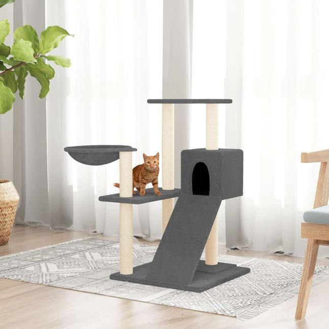 Arbre À Chat Avec Griffoirs En Sisal 82 Cm