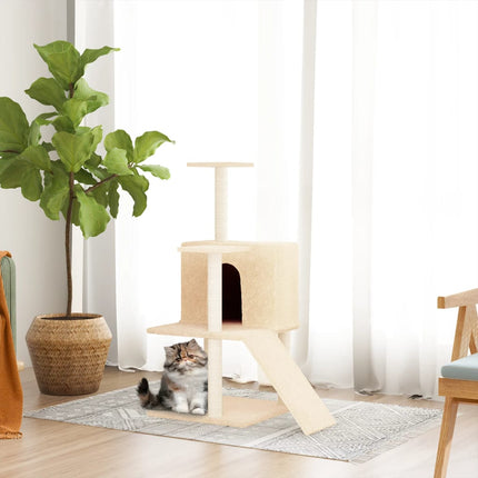 Arbre À Chat Avec Griffoirs En Sisal 109 Cm
