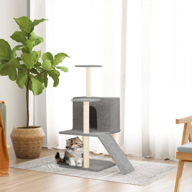 Arbre À Chat Avec Griffoirs En Sisal 109 Cm