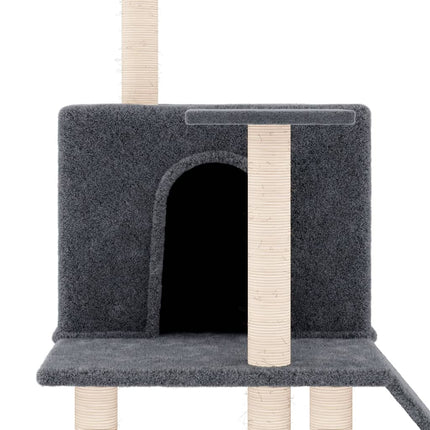 Arbre À Chat Avec Griffoirs En Sisal 109 Cm