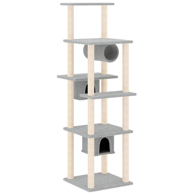 Arbre À Chat Avec Griffoirs En Sisal 169 Cm