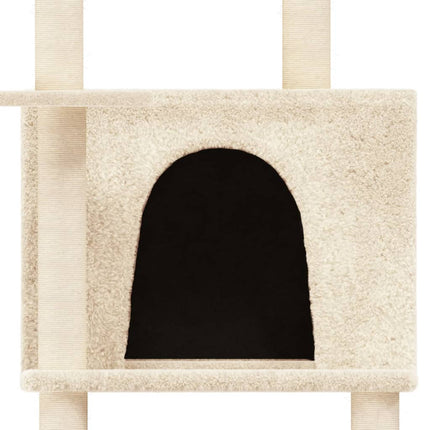 Arbre À Chat Avec Griffoirs En Sisal 166 Cm