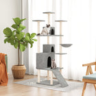 Arbre À Chat Avec Griffoirs En Sisal 175 Cm