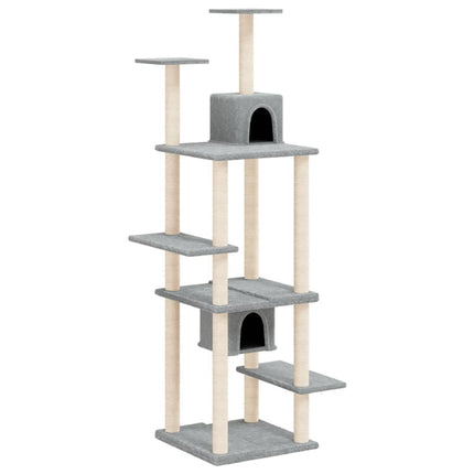 Arbre À Chat Avec Griffoirs En Sisal 176 Cm