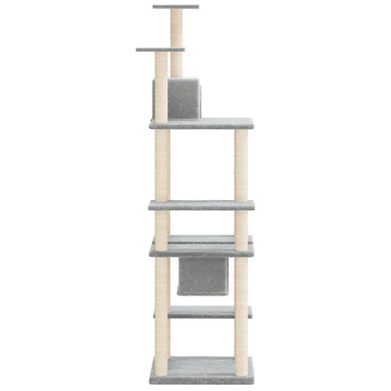 Arbre À Chat Avec Griffoirs En Sisal 176 Cm
