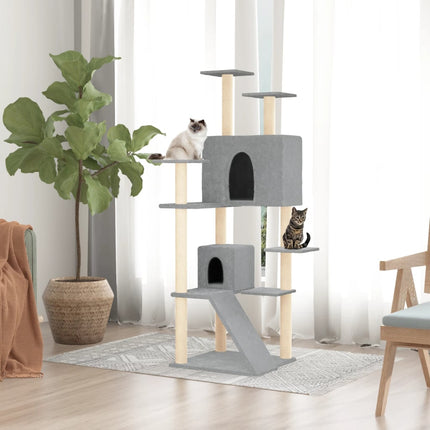 Arbre À Chat Avec Griffoirs En Sisal 153 Cm
