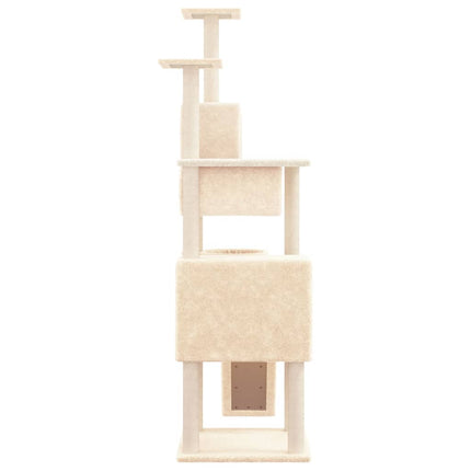 Arbre À Chat Avec Griffoirs En Sisal 168 Cm