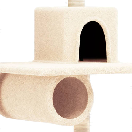 Arbre À Chat Avec Griffoirs En Sisal 168 Cm