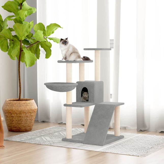 Arbre À Chat Avec Griffoirs En Sisal 94 Cm