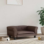 Marron / Similicuir / 70 x 45 x 30 cm
